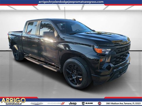 Used 2023 Chevrolet Silverado 1500 Custom w/ LPO, Dark Essentials Package image 1