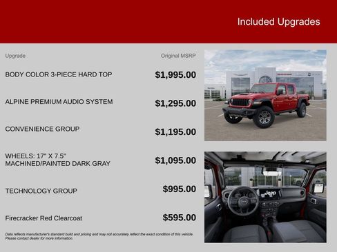 New 2025 Jeep Gladiator Mojave w/ Convenience Group image 7