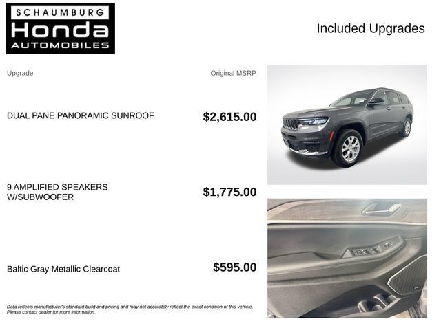 Used 2023 Jeep Grand Cherokee L Limited AWD/4WD image 4
