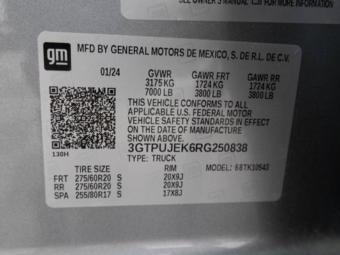 Certified 2024 GMC Sierra 1500 Elevation AWD/4WD image 51