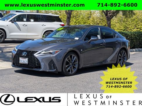 Certified 2023 Lexus IS 350 F Sport w/ Accessory Package RWD image 1