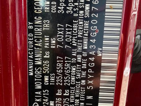 Used 2016 Kia Sorento LX image 11