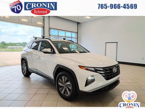 Used 2022 Hyundai Tucson Blue AWD/4WD image 1