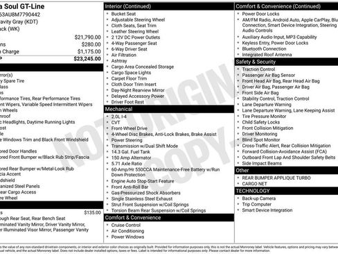 Used 2021 Kia Soul GT-Line FWD image 8