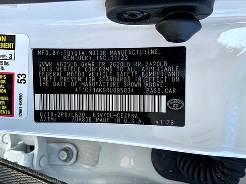 Used 2024 Toyota Camry XSE w/ Navigation Package FWD image 19