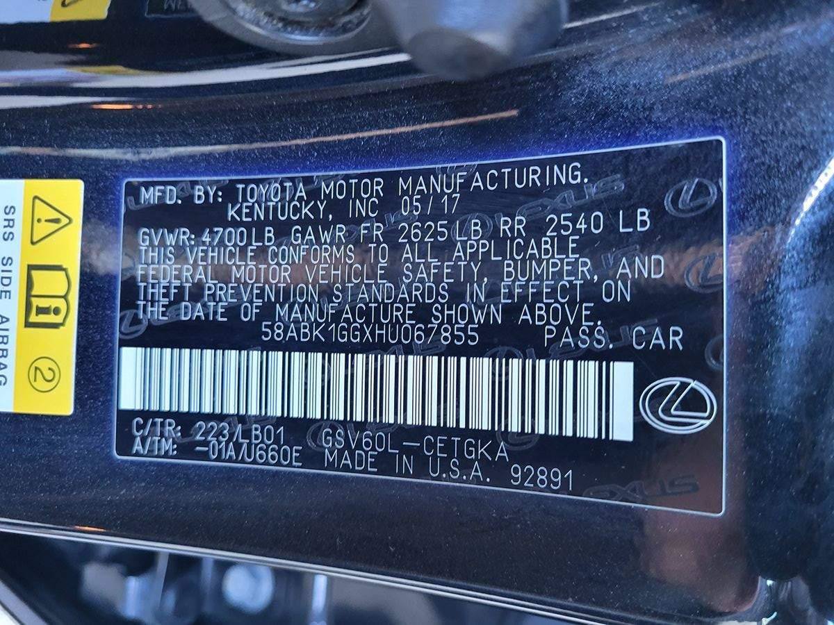 Used 2017 Lexus ES 350 FWD image 31