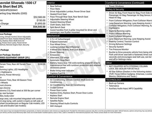 Used 2023 Chevrolet Silverado 1500 LT AWD/4WD image 6