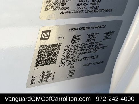 New 2026 GMC Sierra 1500 Denali AWD/4WD image 25