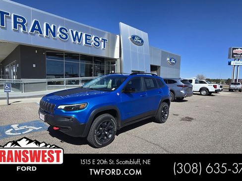 Used 2022 Jeep Cherokee Trailhawk w/ Premium Leather Package image 1