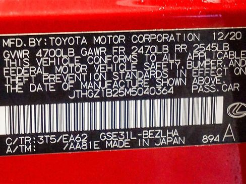 Used 2021 Lexus IS 350 F Sport image 23