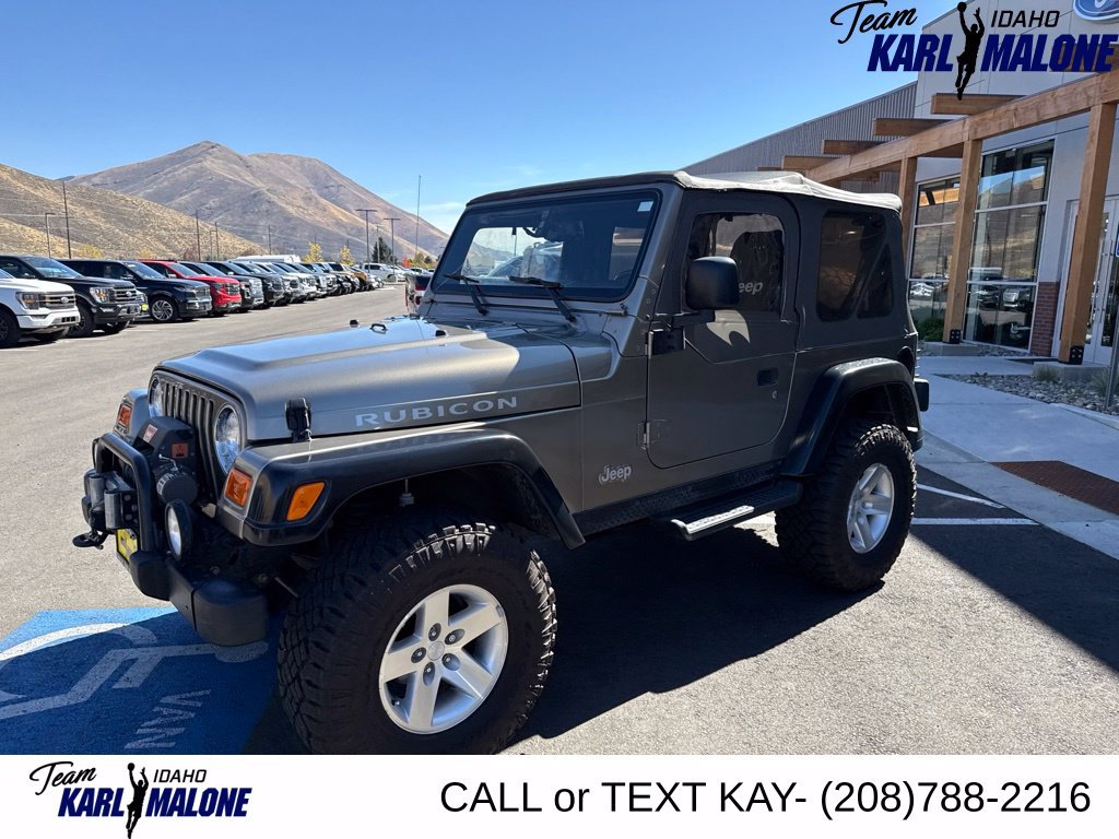 Used 2003 Jeep Wrangler Rubicon AWD/4WD image 8