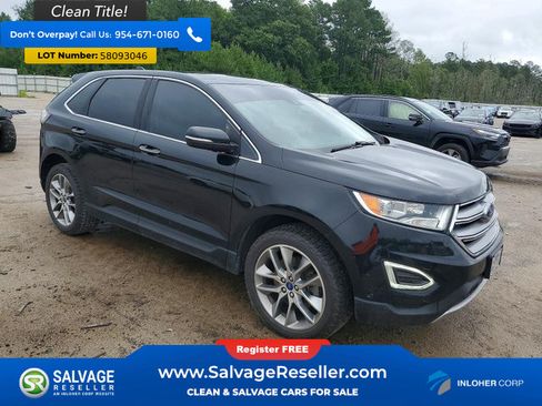 Used 2017 Ford Edge Titanium w/ Equipment Group 302A AWD/4WD image 5