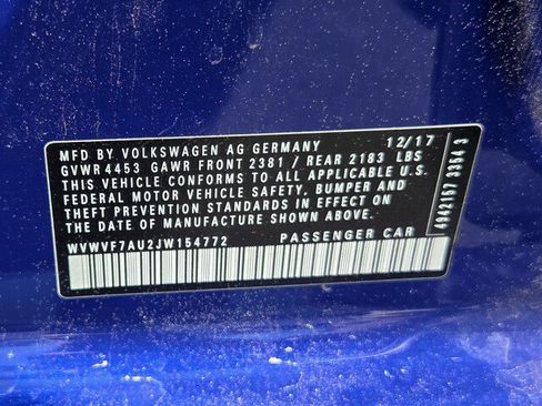 Used 2018 Volkswagen Golf R DCC & Navigation 4Motion image 71