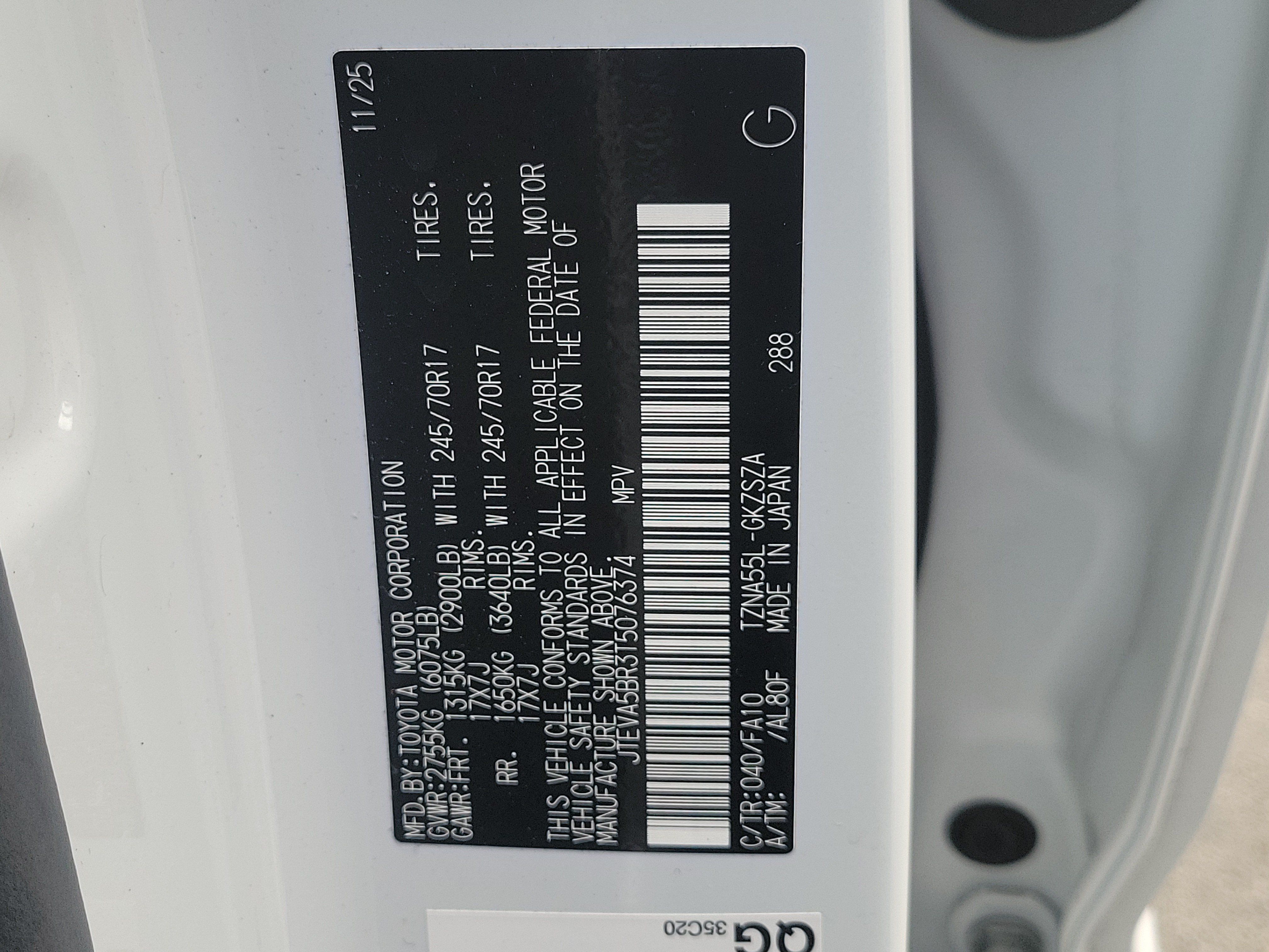 Used 2026 Toyota 4Runner SR5 AWD/4WD image 32