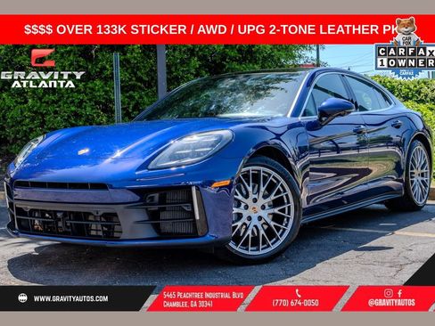 Used 2024 Porsche Panamera 4 AWD/4WD image 1