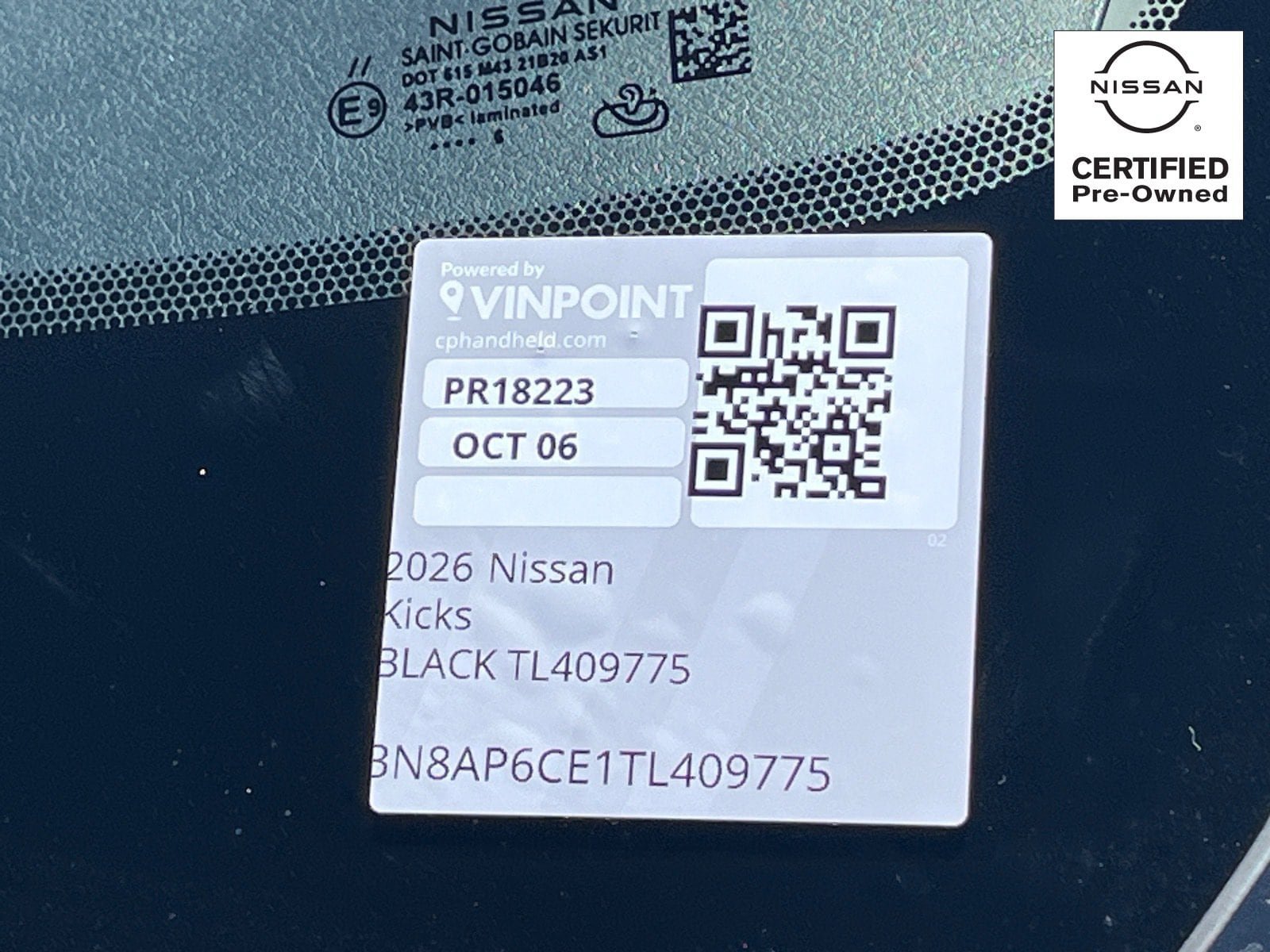 Certified 2026 Nissan Kicks SV FWD image 30