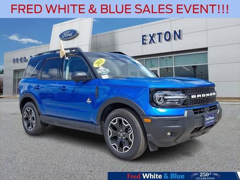 Used 2025 Ford Bronco Sport Outer Banks w/ Outer Banks Tech Package+ AWD/4WD image 1