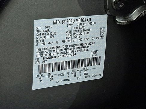 New 2026 Ford Explorer Platinum w/ LUX Leather Package image 18