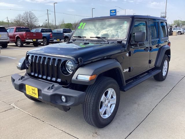 Used 2021 Jeep Wrangler Unlimited Sport AWD/4WD image 1