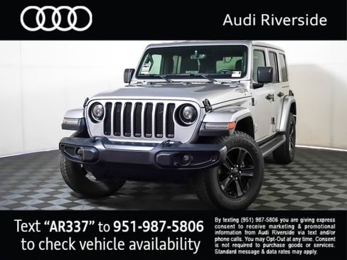 Used 2019 Jeep Wrangler Unlimited Sahara image 1