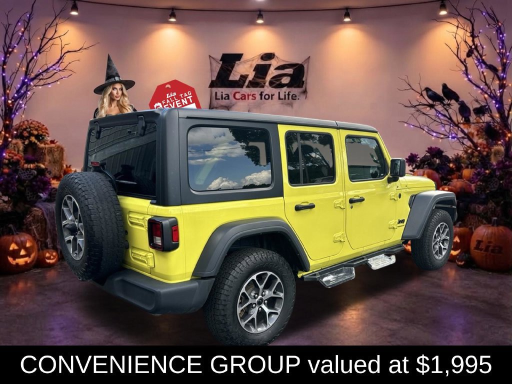 Certified 2024 Jeep Wrangler Unlimited Sport AWD/4WD image 3