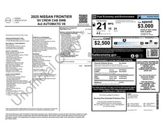 Used 2025 Nissan Frontier SV w/ SV Convenience Package RWD video 2
