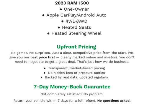 Used 2023 RAM 1500 Rebel w/ Rebel Level 2 Equipment Group image 2