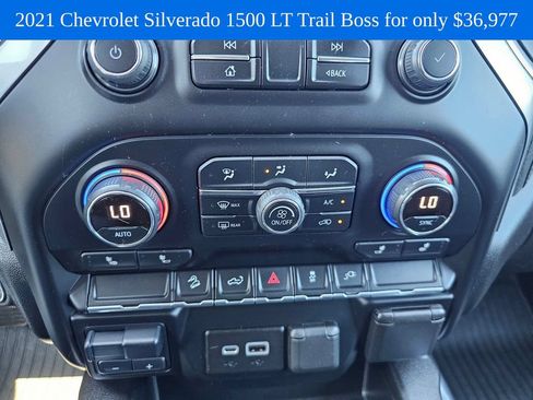 Used 2021 Chevrolet Silverado 1500 LT Trail Boss w/ Convenience Package II AWD/4WD image 28