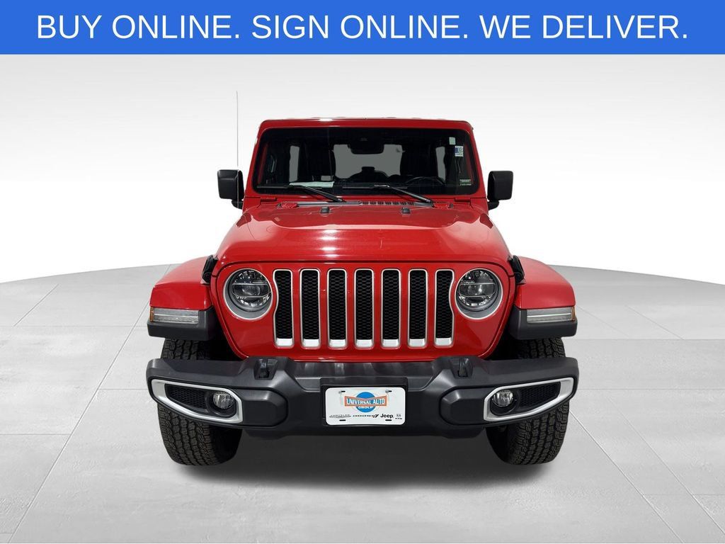 Used 2021 Jeep Wrangler Unlimited Sahara w/ Uconnect 4C Nav & Sound Group AWD/4WD image 11
