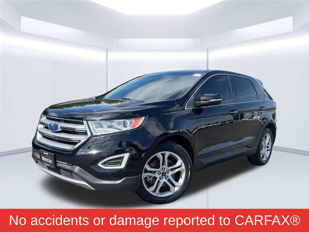 Used 2018 Ford Edge Titanium w/ Technology Package AWD/4WD image 2