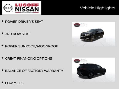 Certified 2025 Nissan Pathfinder Platinum AWD/4WD image 6