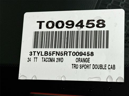 Certified 2024 Toyota Tacoma TRD Sport w/ TRD Sport Upgrade Package RWD image 60