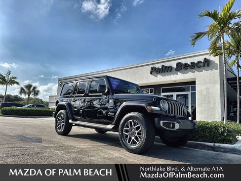 Used 2024 Jeep Wrangler Unlimited Sahara AWD/4WD image 1