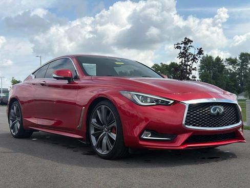 Used 2018 INFINITI Q60 Red Sport 400 w/ Pro Active Package AWD/4WD image 1