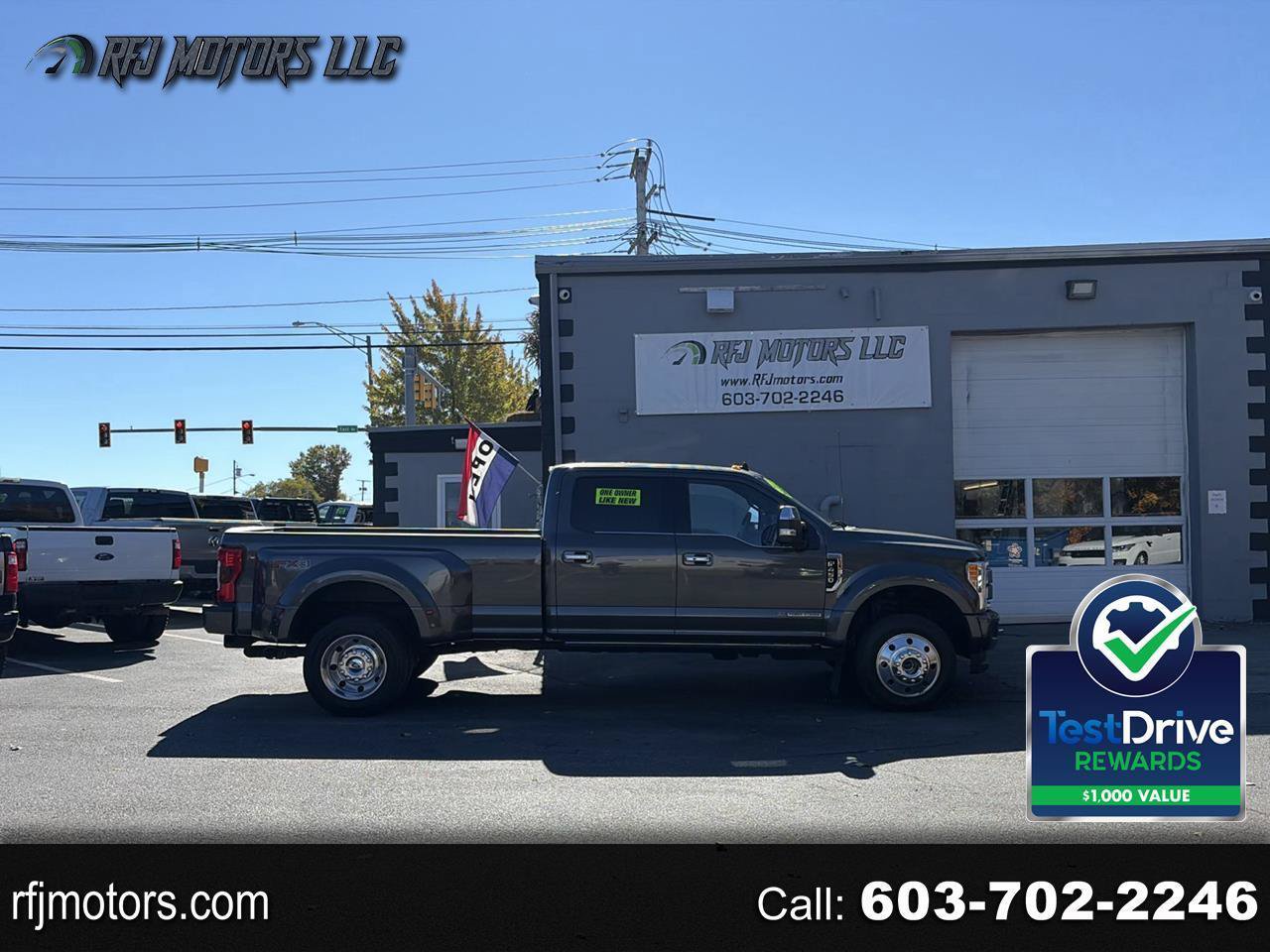 Used 2019 Ford F450 Platinum w/ Platinum Ultimate Package AWD/4WD image 1