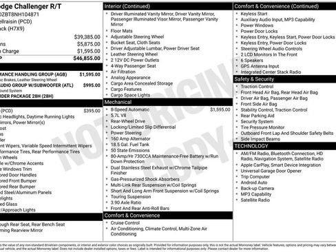 Used 2022 Dodge Challenger R/T w/ Performance Handling Group image 38