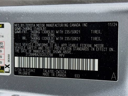 Certified 2025 Lexus RX 350 Premium FWD image 34