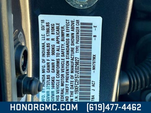 Used 2018 Honda Civic LX image 31