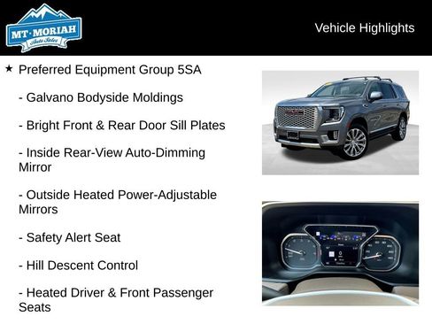 Used 2021 GMC Yukon Denali w/ Denali Premium Package AWD/4WD image 8