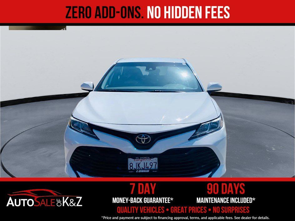 Used 2019 Toyota Camry LE FWD image 2
