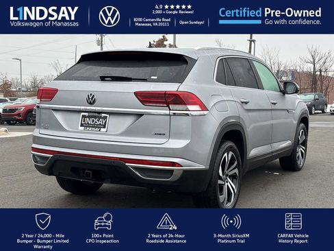 Certified 2023 Volkswagen Atlas Cross Sport SEL image 2