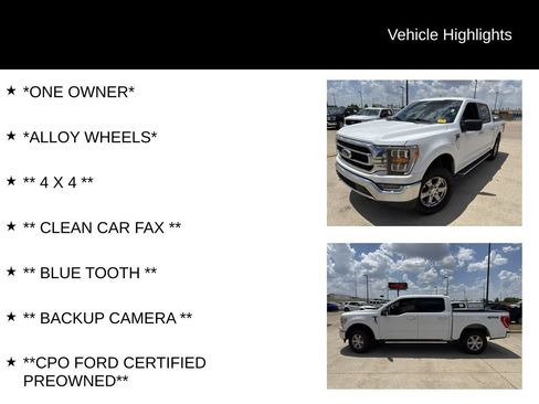 Used 2023 Ford F150 XLT w/ Equipment Group 302A High AWD/4WD image 4