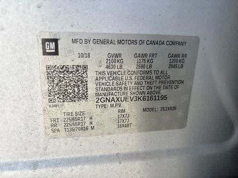 Used 2019 Chevrolet Equinox LT AWD/4WD image 22