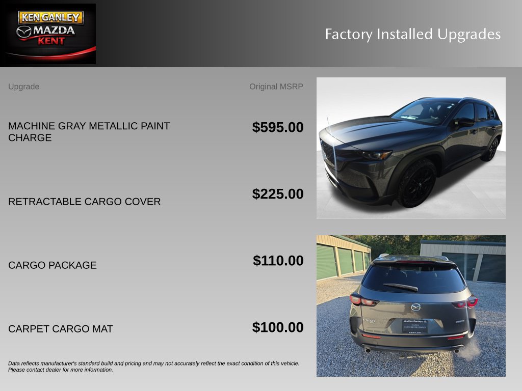 Used 2024 MAZDA CX-50 AWD 2.5 S w/ Cargo Package image 10