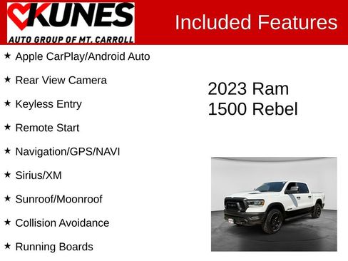 Used 2023 RAM 1500 Rebel w/ Rebel Level 2 Equipment Group AWD/4WD image 3
