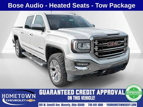 Used 2018 GMC Sierra 1500 SLT w/ SLT Premium Package AWD/4WD image 1