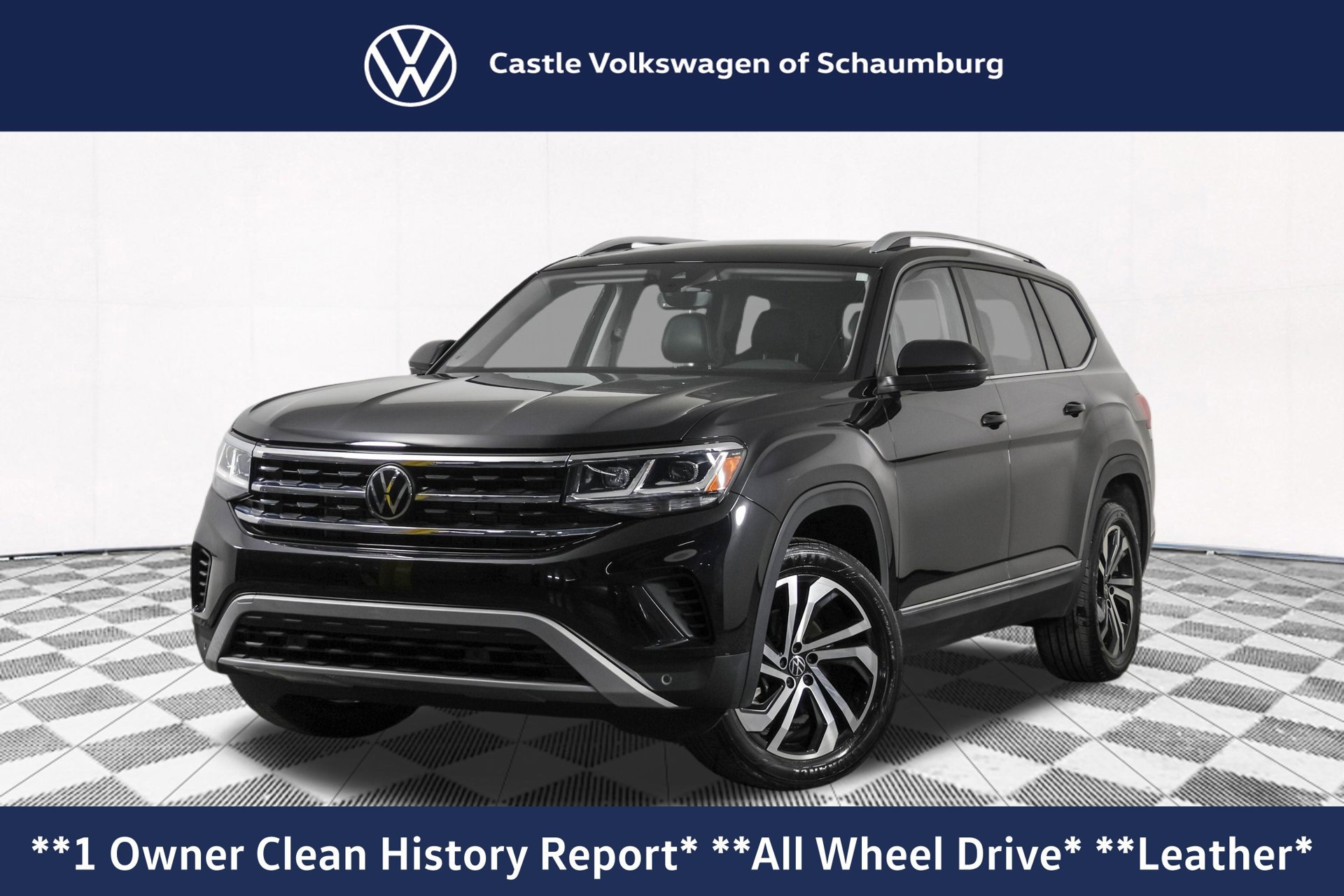 Used 2023 Volkswagen Atlas SEL AWD/4WD image 1