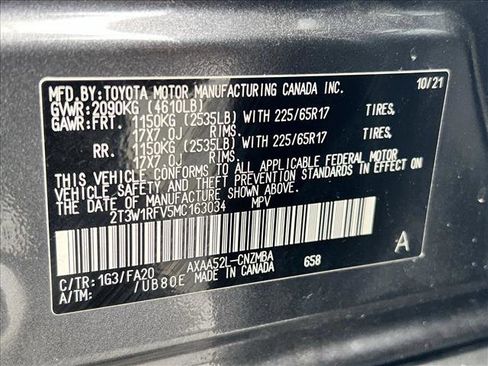 Certified 2021 Toyota RAV4 XLE w/ Convenience Package image 27