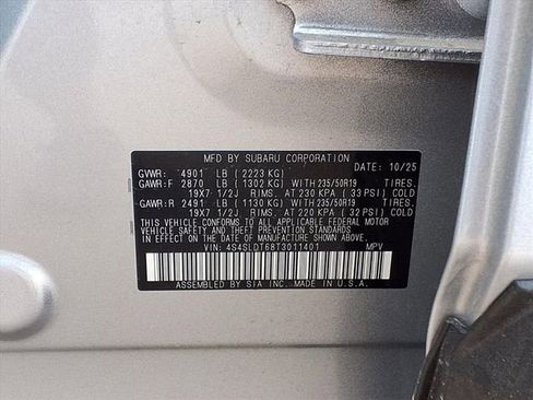 New 2026 Subaru Forester Touring image 10