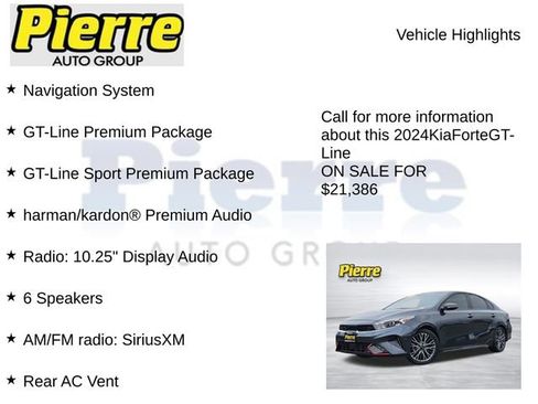 Used 2024 Kia Forte GT-Line w/ GT-Line Premium Package FWD image 7